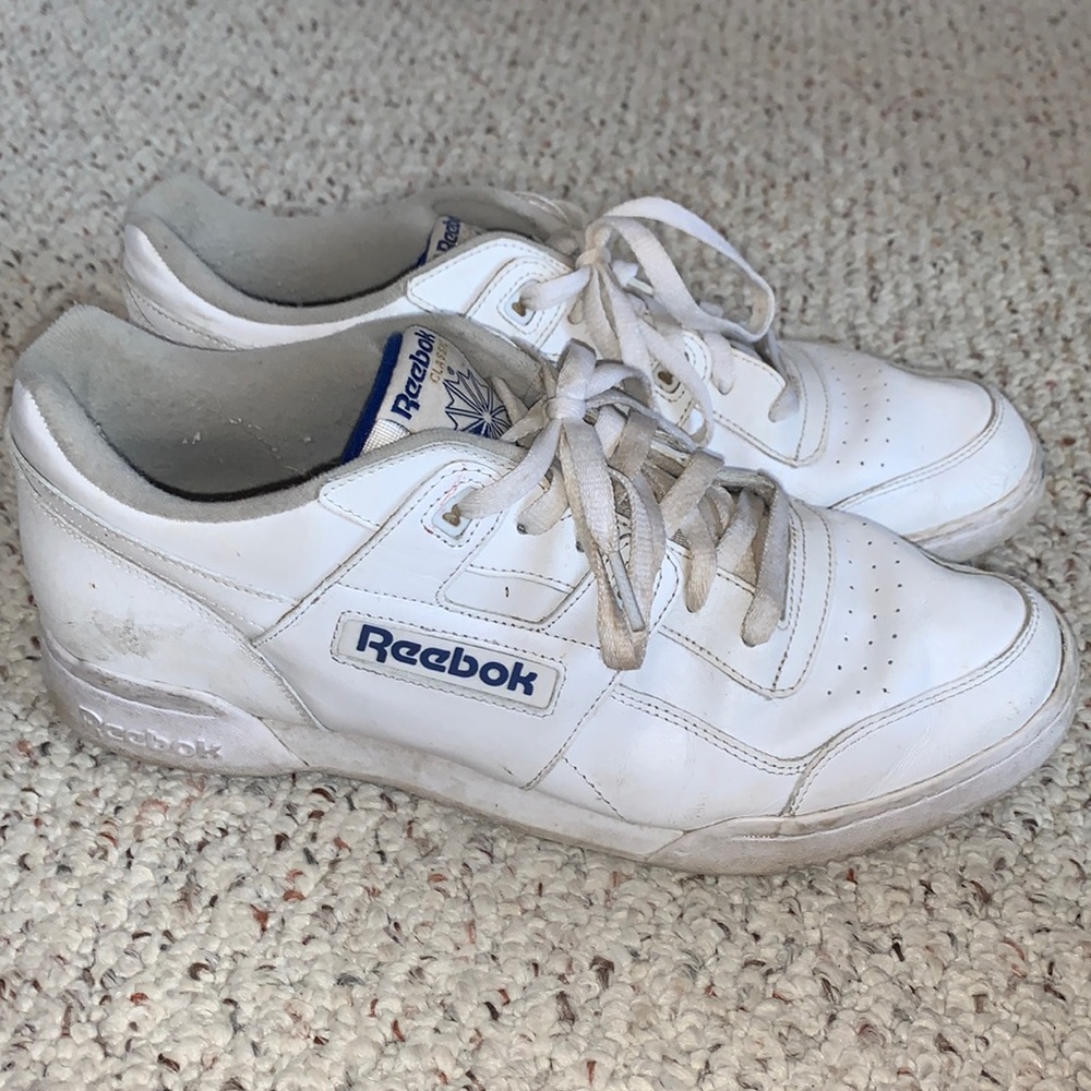 White Reebok Sneakers Size 11.5